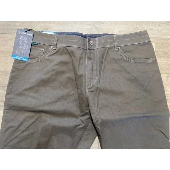 Kuhl Free Rydr Mens 42x30 Dark Khaki Vintage Patina Dye Nearly New - Picture 2 of 12